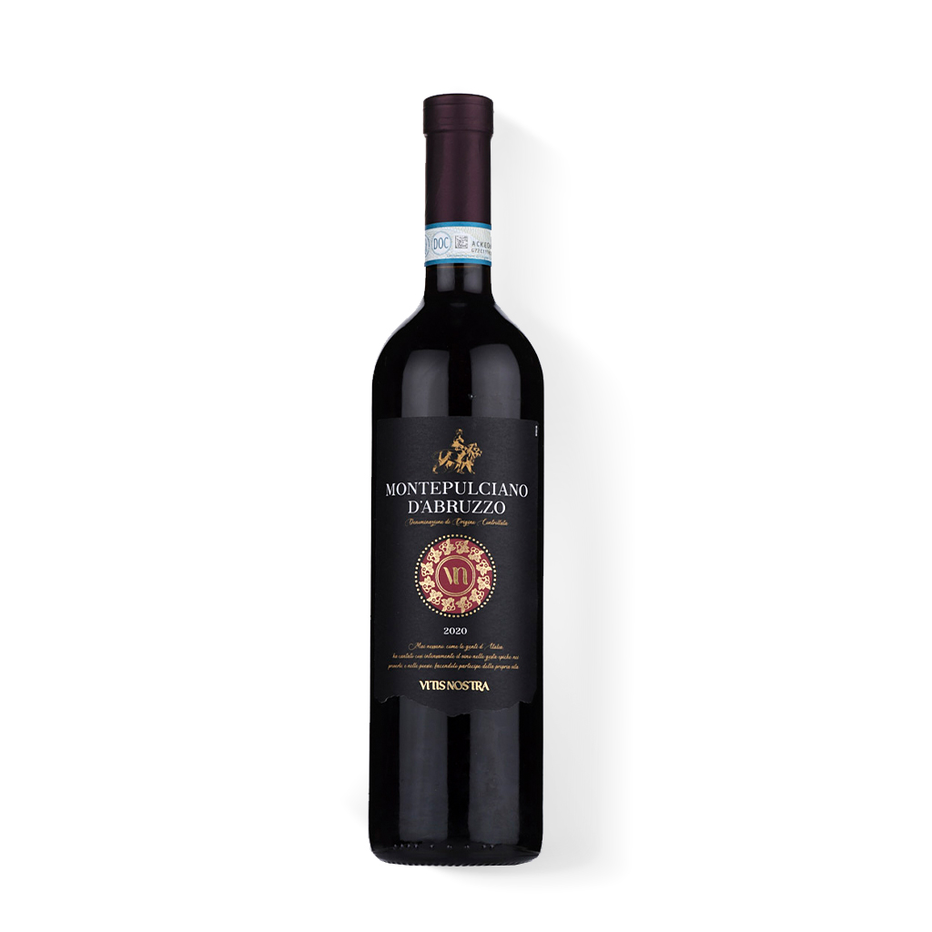 威提斯精選 蒙特布查諾紅酒 2020 Vitis Nostra Montepulciano D'abruzzo D.O.C 2020